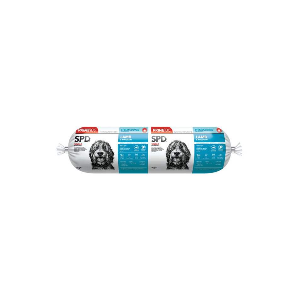 Prime100 SPD* Lamb & Rosemary 2kg New Look | Pet Food Leaders
