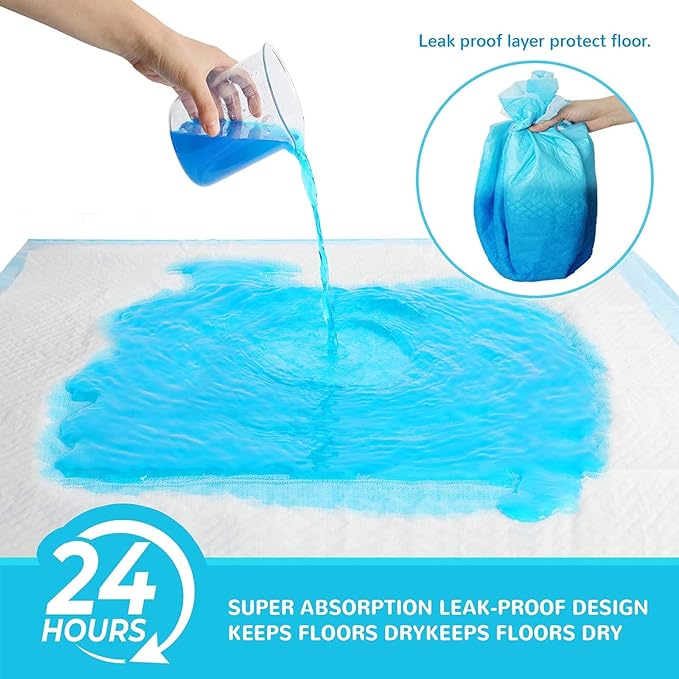 Puppy and Adult dog Disposable Training Pee Pads Leek Proof | Pet Food Leaders