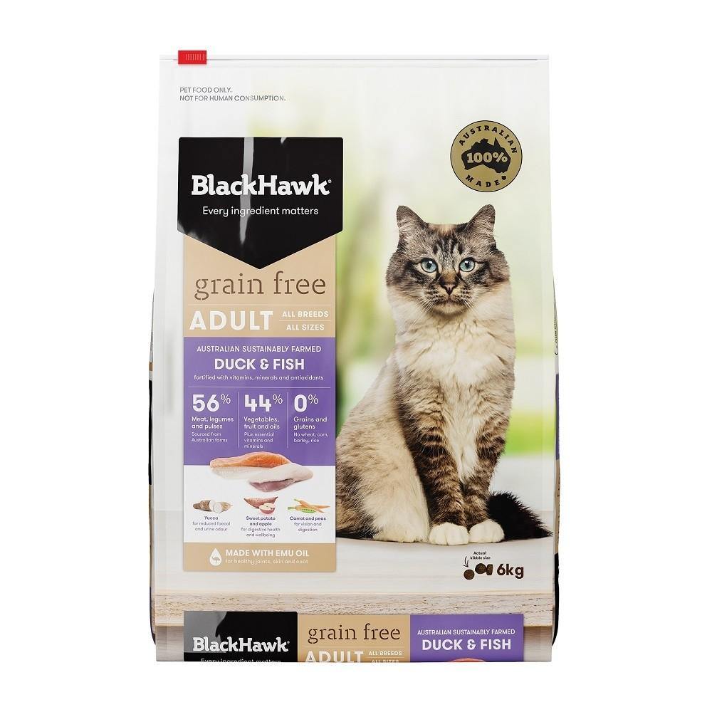BlackHawk Cat Grain Free Duck and Fish | Pet Food Leaders