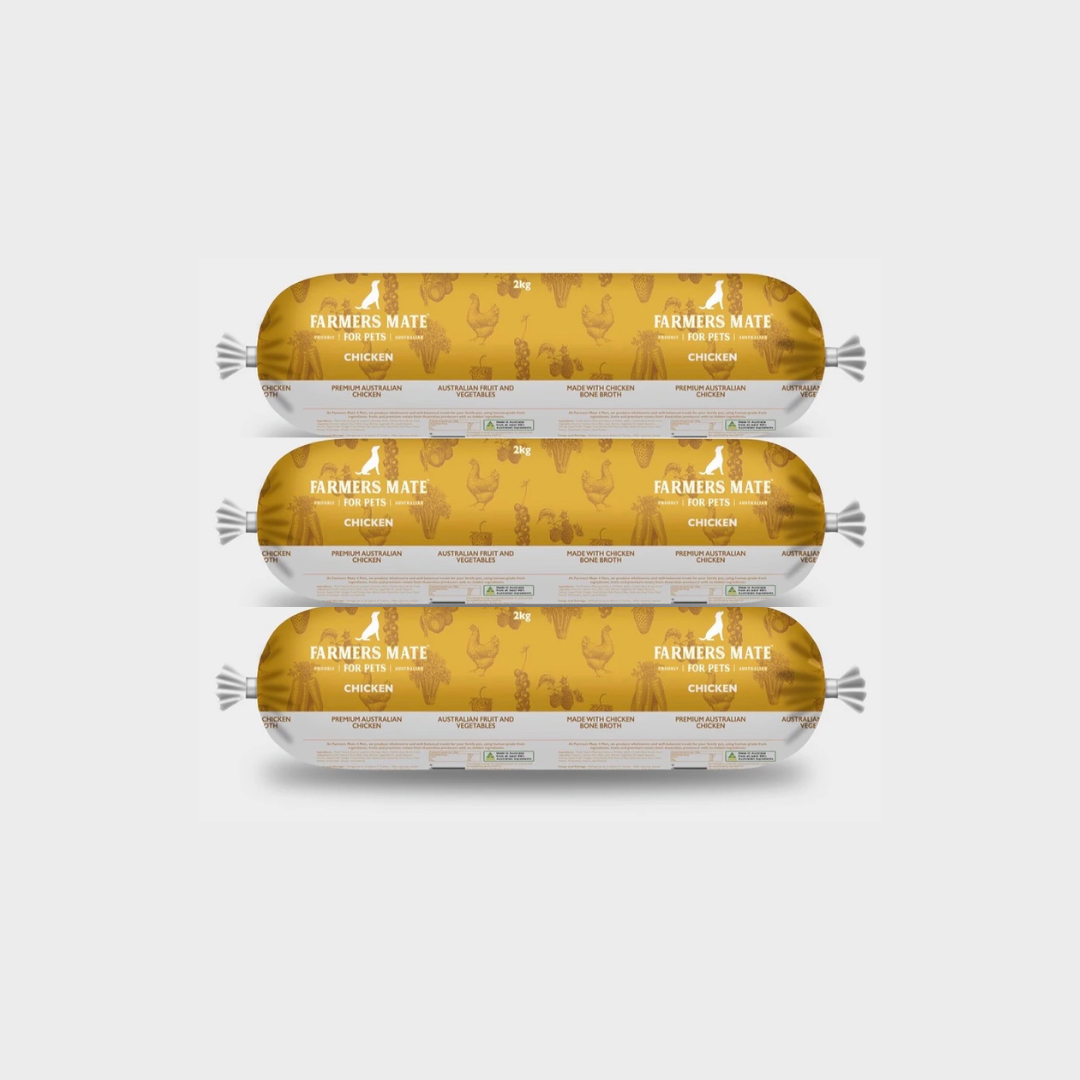 Farmers Mate For Pets Chicken Roll 6kg | Pet Food Leaders