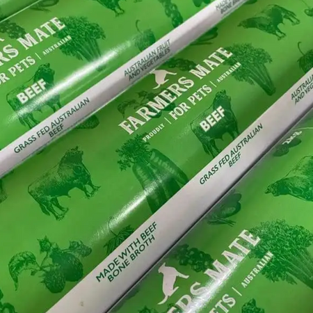 Farmers Mate For Pets Beef Roll 6kg | Pet Food Leaders