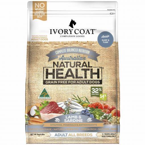 Ivory Coat Grain Free Lamb and Sardine 2kg | Pet Food Leaders