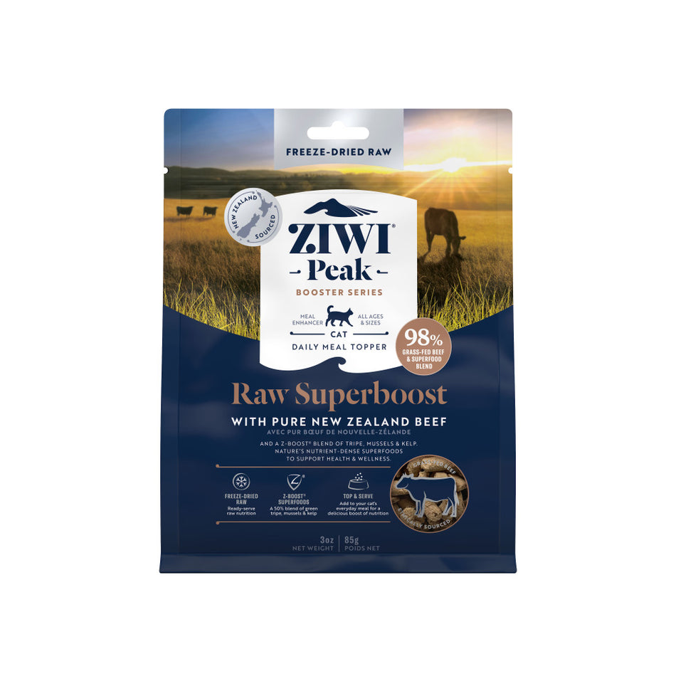 ZiwiPeak Freeze Dried Cat Superboost Beef 85g | Pet Food Leaders