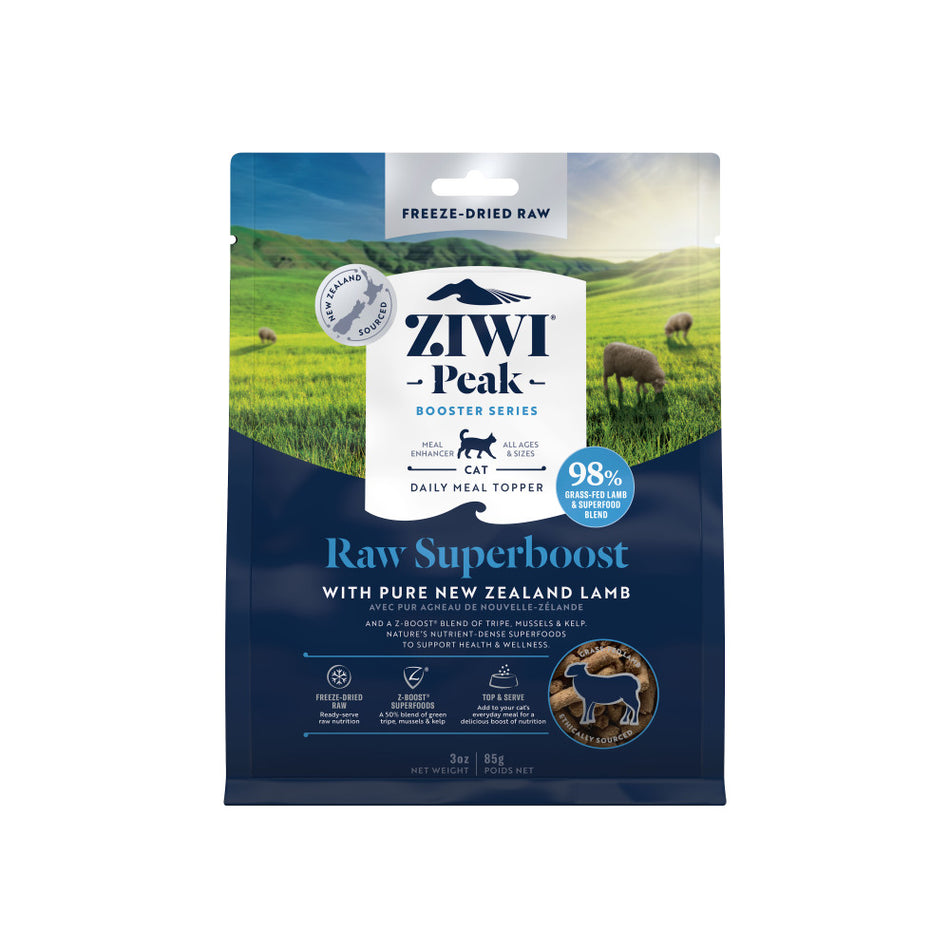 ZiwiPeak Freeze Dried Cat Superboost Lamb  85g | Pet Food Leaders