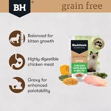 BlackHawk Grain Free Kitten Chicken 12 x 85g | Pet Food Leaders