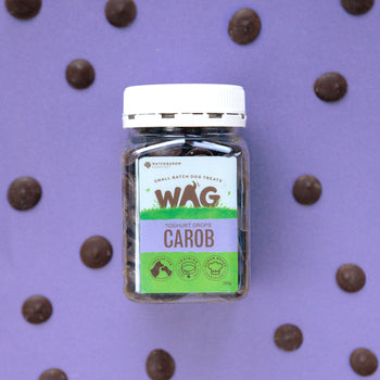 WAG Carob Yoghurt Drops | Pet Food Leaders