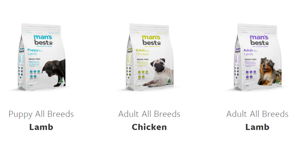 Man's best outlet puppy food