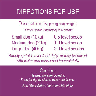 LifeWise Purple Boost feeding guide | Pet Food Leaders