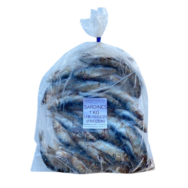 Canine Country Whole Sardines Frozen