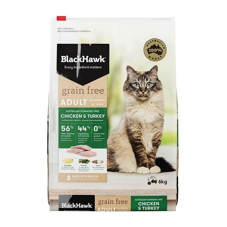 BlackHawk Cat Grain Free Chicken and Turkey | Pet Food Leaders
