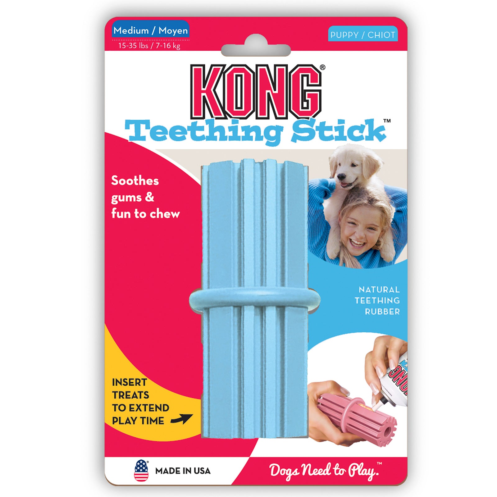 Kong Puppy Teething Stick | Dental Care | Puppy Care | Pet Food Leaders 