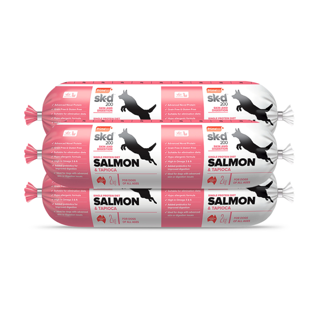 Salmon and outlet tapioca dog food