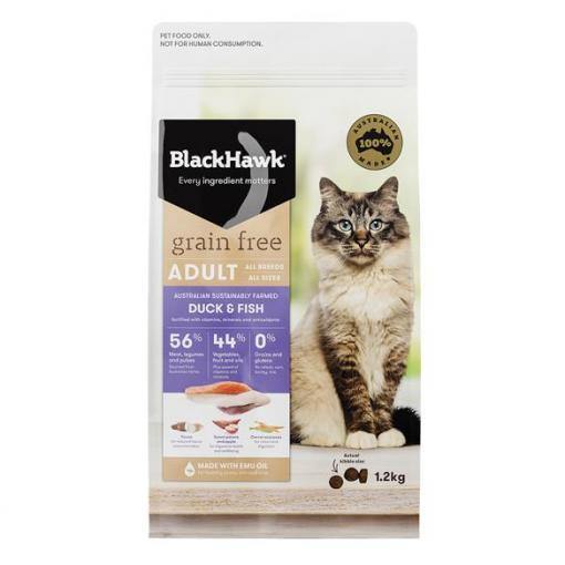 BlackHawk Cat Grain Free Duck and Fish | Pet Food Leaders