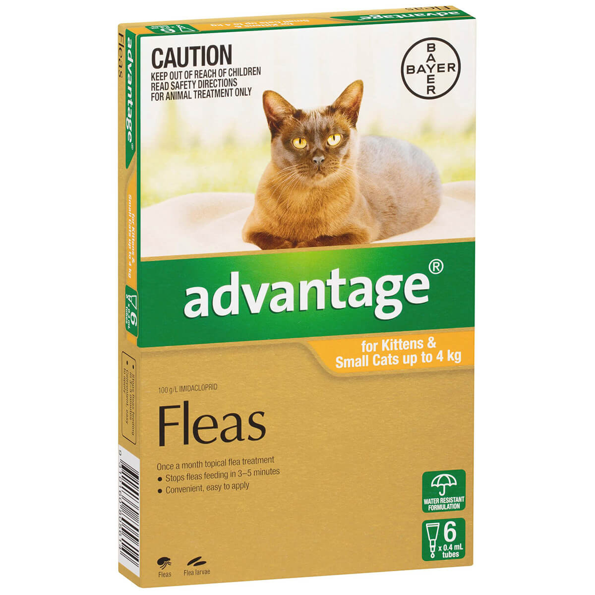 Advantage | Cat Flea Treatment | Under 4Kg | Pet Food Leaders