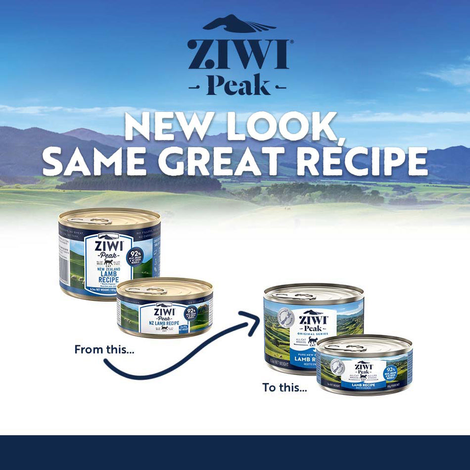 ZiwiPeak Lamb Wet Canned New Look | Pet Food Leaders