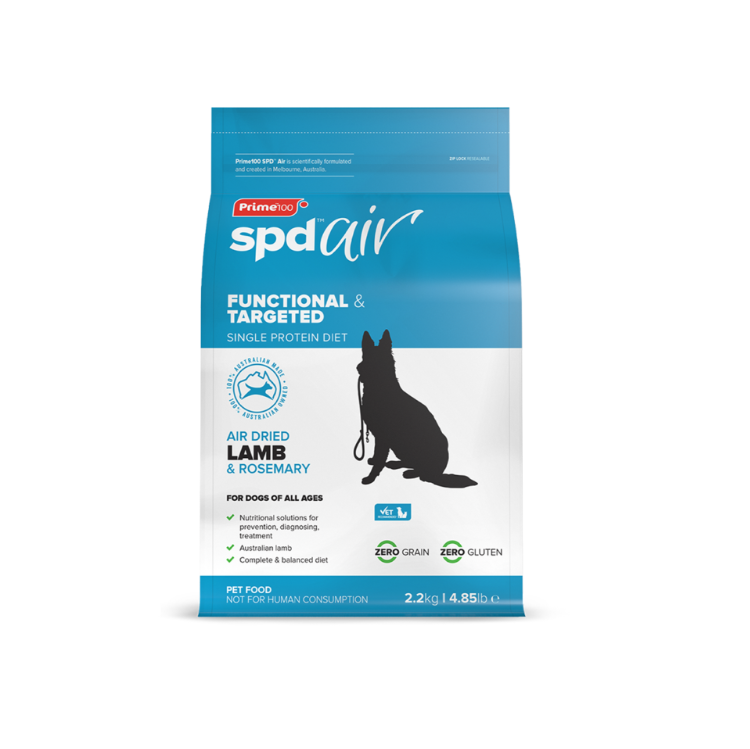 Prime100 SPD Air Dried Lamb And Rosemary | Pet Food Leaders