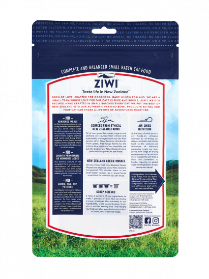 ZiwiPeak Air Dried Venison | Adult Cat 400g | Pet Food Leaders