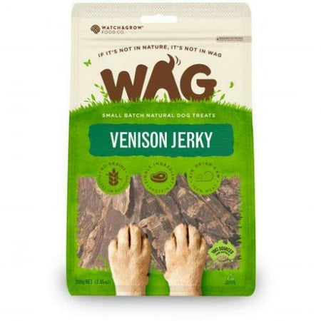 WAG Venison 200g | Dog Treats | Pet Food Leaders