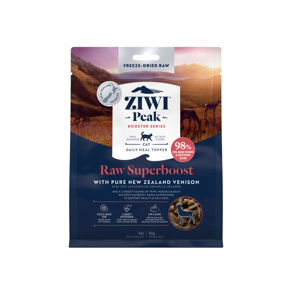 ZiwiPeak Freeze Dried Cat Superboost Venison 85g | Pet Food Leaders