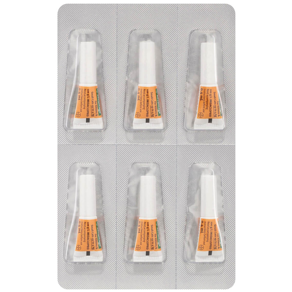 Advantage Cat Flea Treatment under 4Kg Pet Food Leaders