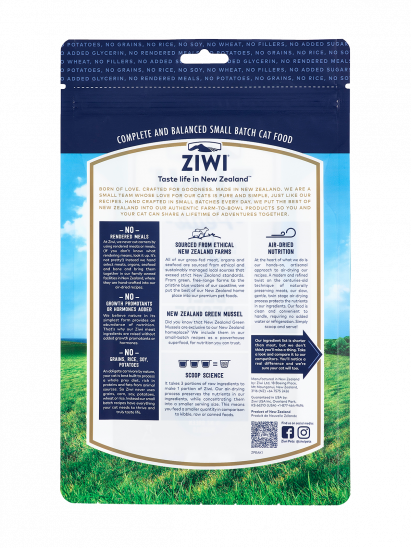 ZiwiPeak Air Dried Beef | Adult Cat Food 400g | Pet Food Leaders
