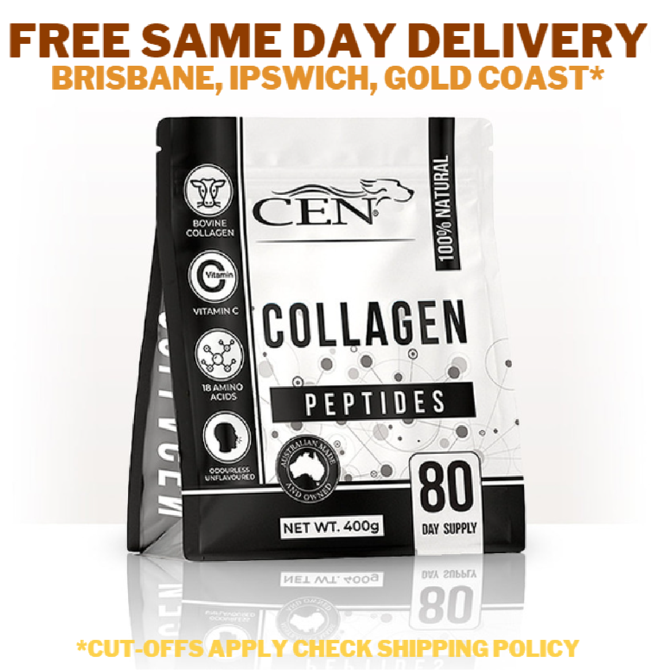 CEN Collagen for Dogs Free Same Day Delivery Brisbane, Ipswich and Gold Coast | Pet Food Leaders