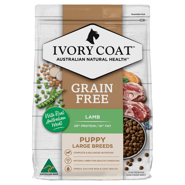 Ivory Coat Grain Free Puppy Large Breed Lamb 2kg | PetFoodLeaders