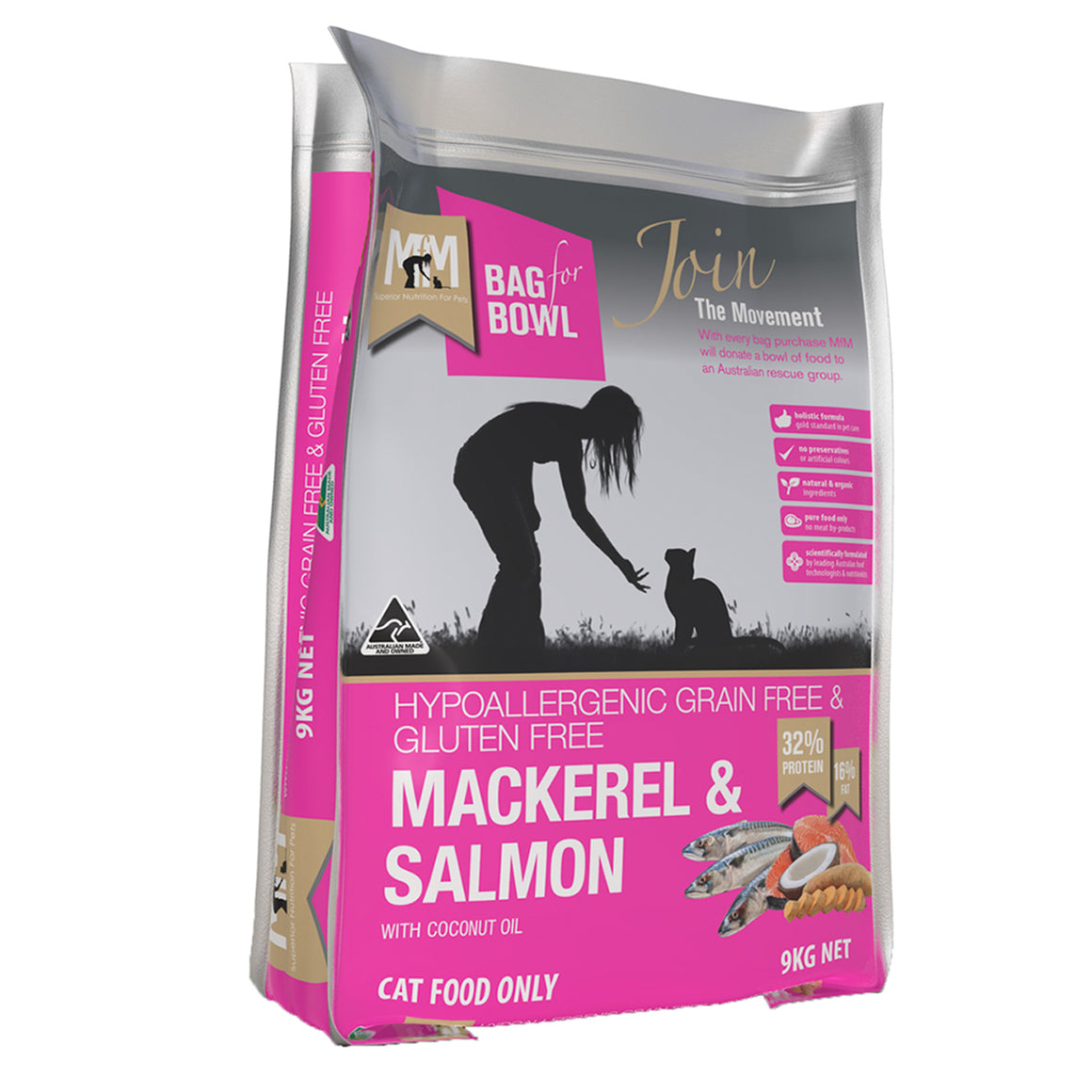 Meals for Meows Cat Grain and Gluten Free Mackerel & Salmon | Pet Food Leaders 