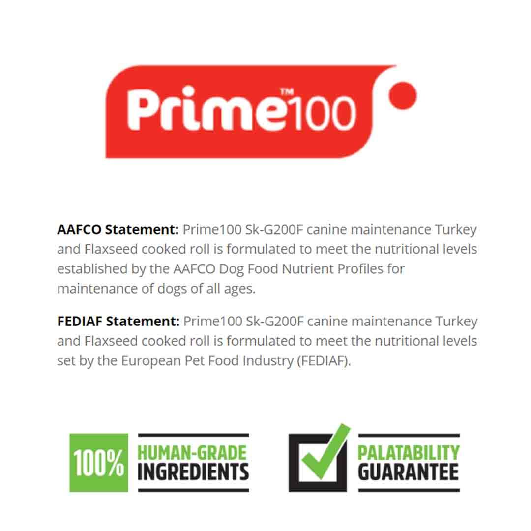 Prime100 SPD* Turkey & Flaxseed | Wet Dog Food | Pet Food Leaders