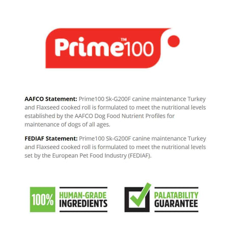 Prime100 SPD* Turkey & Flaxseed | Wet Dog Food | Pet Food Leaders